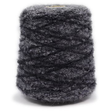 Brushed Mohair Grey Sky Melange 7